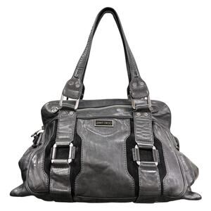 Jimmy Choo Malena Tote Bag in Matte Black